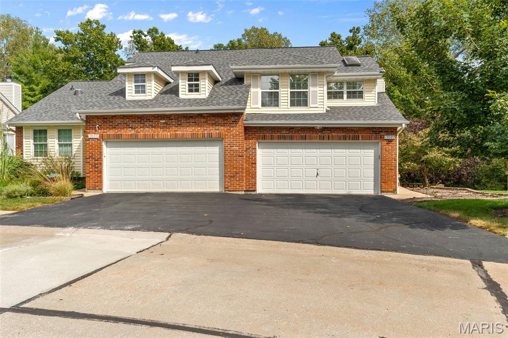 Fantastic location and beautifully maintained townhome situated on a private, picturesque lot backing to mature trees. The main level features a spacious great room with vaulted ceiling and a stone wood-burning fireplace. Kitchen offers abundant cabinetry, tile backsplash, granite countertops, while the adjacent dining area provides peaceful views of the wooded backyard. 
Upstairs, the spacious primary suite features a nicely updated bathroom with an oversized shower and walk-in closet. A guest bedroom and full bathroom, along with a versatile loft area, provide plenty of space for guests, a home office, or additional living needs.
The finished lower level is ideal for entertaining and includes a wet bar, tile flooring, half bath, laundry area, storage, and walk-out access. Enjoy the peaceful setting from the private deck and patio, where you can relax and watch deer pass through the wooded backdrop.
Major updates include HVAC (2020), electrical panel (2024), water heater (2025), and roof (2025). A wonderful opportunity to enjoy comfortable living in a beautiful, private setting!