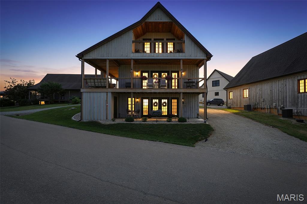 Rare opportunity to own Villas 17 & 18 at the prestigious Chaumette Village, beautifully landscaped in 2025, offering a combined 4 bedrooms, 4 bathrooms, and exceptional income-producing potential. Nestled among the rolling hills of Ste Genevieve Mo, this luxury villa is an established vacation destination ideal for personal enjoyment and short-term rental investment.
Guests are drawn to the spacious accommodations, private bedroom suites, open living and dining areas, and stunning countryside views, visitors enjoy convenient access hiking trails, special events, and the natural beauty of the region.
Whether you’re expanding your investment portfolio, seeking a high-demand vacation rental, or looking for a private getaway with income potential, this unique property offers the perfect combination of luxury, location, and revenue opportunity. Don’t miss your chance to own a piece of one of Missouri’s most beautiful places to call home.