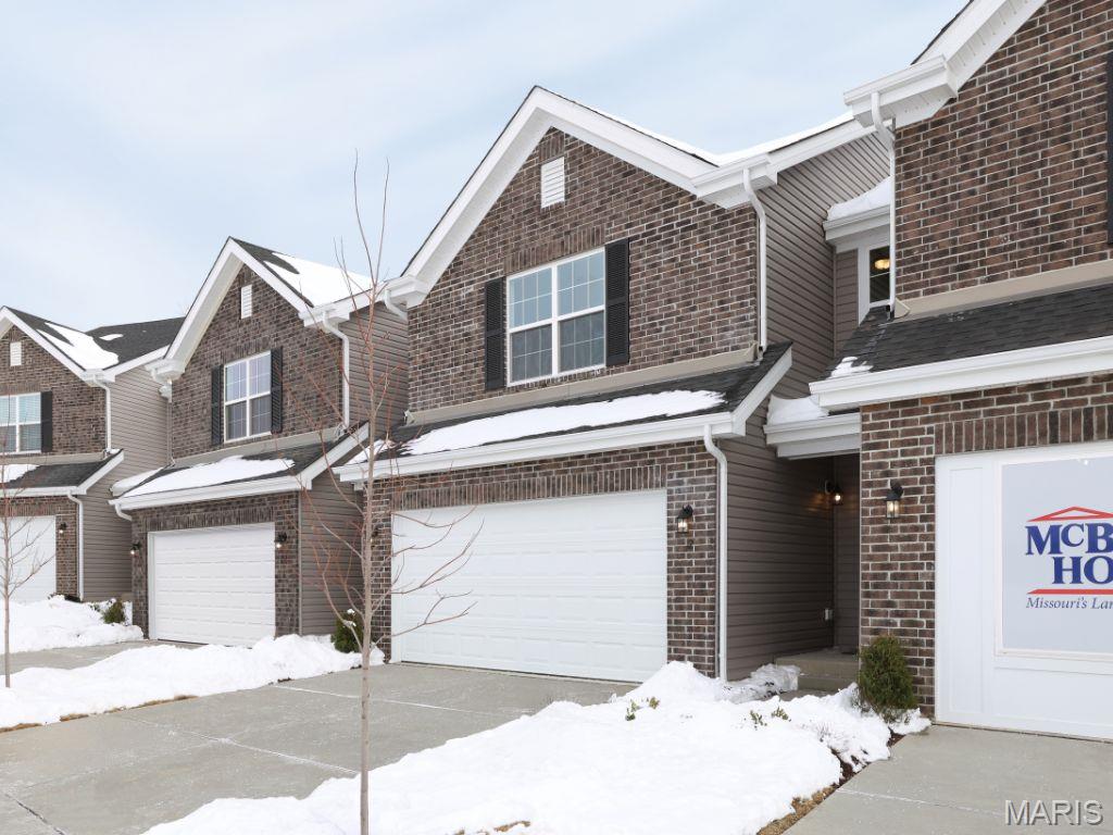 McBride Homes’ Burlington 2-story 3BR, 2.5BA is ready now! This beautiful townhome features an open floorplan with a lg family room w/ceiling fan, breakfast area, & kitchen w/extended flush breakfast bar. The kitchen has level 4 Winstead Burlap 42” cabinetry & stainless-steel GE appliances. Wood laminate flooring throughout the main level! Primary bedroom has 2 large walkin closets & private bath w/double bowl adult height vanity, enclosed toilet, linen closet & walkin shower. The 2nd floor also has a laundry room, two extra bedrooms w/walk-in closets, and a full bath! Other extras include ¾ bath rough in at LL, 6 panel white interior doors, plus garage coachlights. Fairmount Grove features a small enclave of attached townhomes nestled off Thoele Road near McClay Road. Lawn mowing and snow removal is included with the HOA in this community! Enjoy peace of mind with McBride Homes' 10 year builders warranty and incredible customer service! Similar Home Photos Shown.