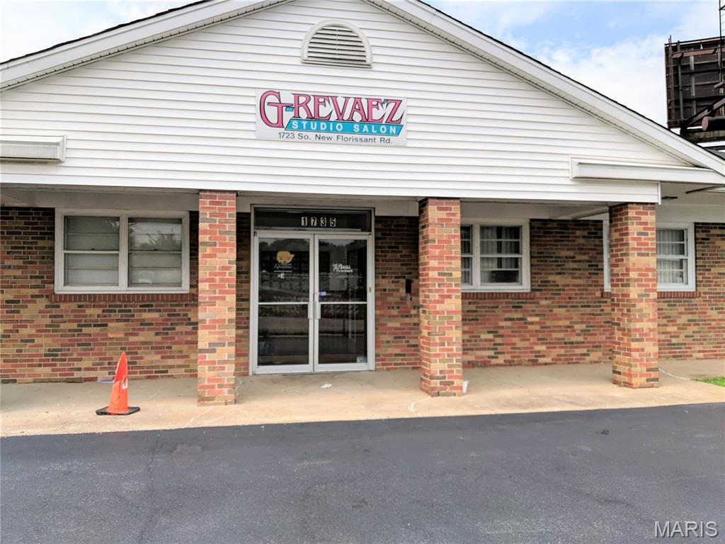 LOCATION, LOCATION, LOCATION!!! OPPORTUNITY IS KNOCKING. PROPERTY IS FOR SALE OR RENT. 1735 and 1723 S. New Florissant Road sold together.  High traffic intersection at the corner of S. New Florissant Road and I-270!  Building at 1735 has approximately 3,900 sq ft. Some units are rented, other spaces can be divided into 4 or more offices of various sizes with lavatories. Building at 1723 is currently vacant and ready for immediate occupancy. It is 1760 sq ft and has a full basement. All of this for one low price! Excellent opportunity for new development. Location: Corner Location, High Traffic, Hwy/Interstate Frontage.

Sold with MLS# 26020652 Tax ID# 09J-22-0174