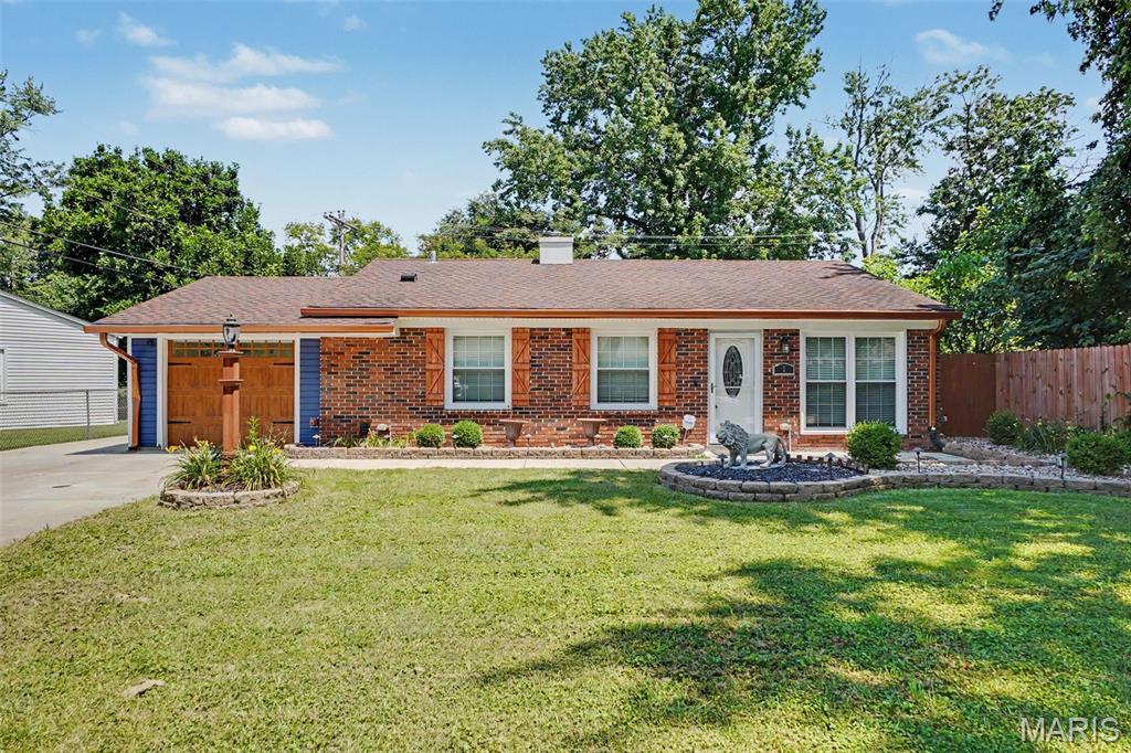 This completely updated 3-bedroom, 1-bath home stands out from the rest thanks to the seller's craftsmanship and eye for detail. Every improvement has been made with care, creating a home that's as functional as it is beautiful! Roof, windows, siding, and full electric update all within the last 5-10 years. HVAC only 1 year old. So no need to worry about those big ticket items! And the aesthetics speak for themselves. Level partially fenced yard with a patio and large storage shed in the back. Don't miss this rare opportunity to own a home in the heart of St Peters for under $300k!