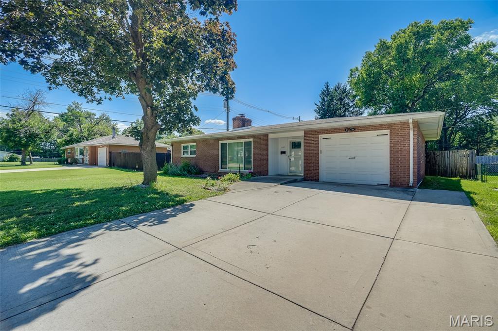 Welcome home to this well-maintained 2-bedroom, 1-bath ranch offering comfort, convenience, and charm! Step inside to a spacious living room featuring a cozy fireplace with a beautiful brick mantel, creating the perfect gathering space. The functional floor plan offers a fairly new A/C unit and water heater and easy single-level living, while all appliances stay, making this home truly move-in ready.

Outside, you'll find a private, spacious backyard ideal for relaxing, entertaining, or enjoying outdoor activities. A wheelchair-accessible ramp connects the back deck to the home, providing added accessibility and convenience. Additional features include a one-car attached garage and pride of ownership throughout. Whether you're a first-time buyer, downsizing, or looking for a low-maintenance home, this ranch is a must-see!

Buyer to independently verify all MLS information, including but not limited to square footage, room measurements, lot size, taxes, and school district.