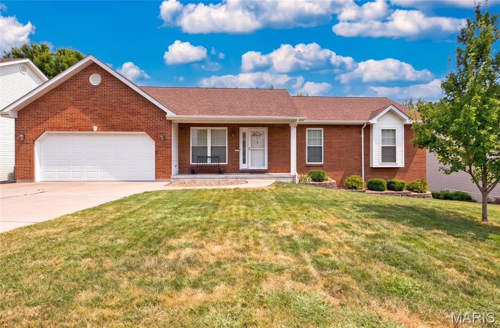 Welcome to this beautifully updated and maintained ranch home in the heart of Washington near dining and shopping! Updates have already been done for you with bright fresh paint, new kitchen appliances, countertop, flooring, lighting, updated bathrooms. Lower level is fully finished with a family room, wet bar, gas log fireplace, full bathroom, office area, and a bonus room that you can use for a sleeping room, office, or exercise equipment. Lounge on the large patio area or on the composite deck with a sun shade that slides out. Large back yard is level with a shed on a concrete pad. It is a must see to appreciate! Schedule your showing today with Showingtime.
