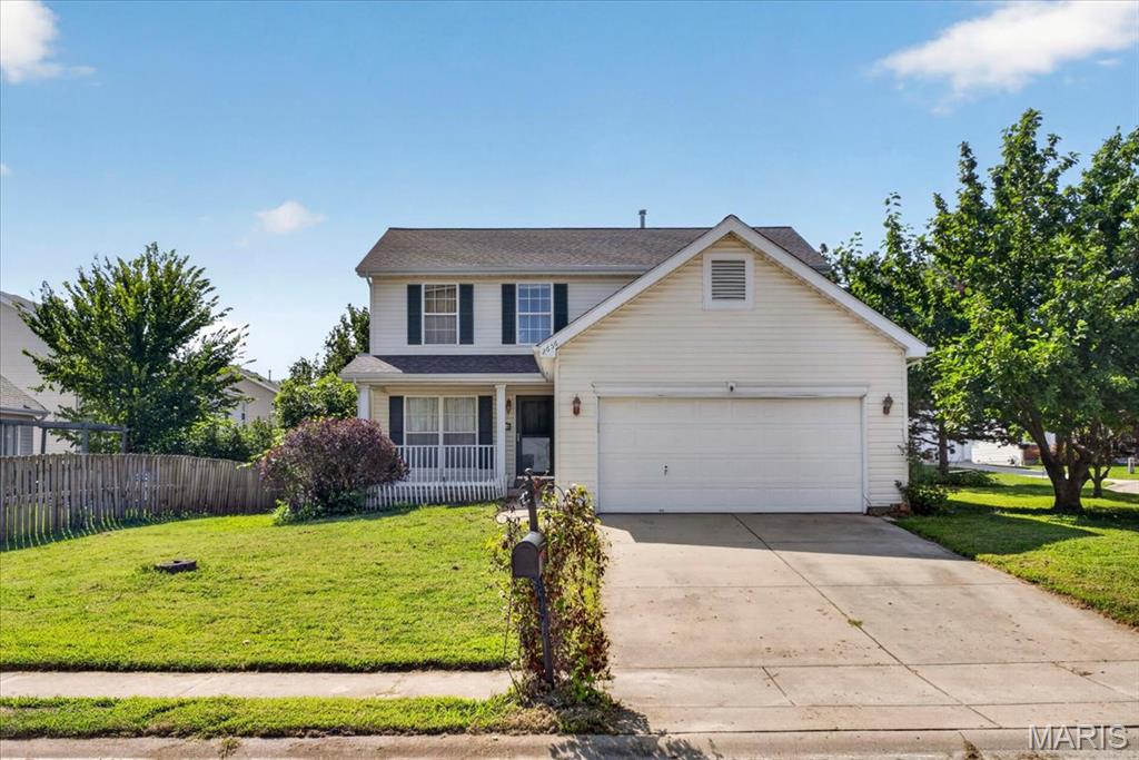 Welcome to this one-owner home offering three bedrooms, two full bathrooms, and one half bathroom. The spacious living room features a cozy fireplace, while the large kitchen provides plenty of cabinet and countertop space along with a center island. This home has great potential and is ready for its next owner to make it their own. With new flooring and a few cosmetic updates, it could truly shine! Property is being sold as-is. Seller will make no repairs or provide any credits.