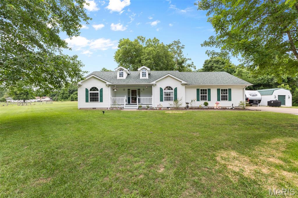 MORE PHOTOS TO FOLLOW.


Get ready to twirl into your next adventure at 341 E Dent St. in Ironton. This delightful single-family residence, built in 1997, is practically winking at you, ready to offer a fresh start and a whole lot of fun. Over 3 acres of beautiful lawn and garden space to make your own! You will love the open floor plan with stainless appliances and vaulted ceilings! Peaceful and beautiful. So, what are you waiting for? Come on over and let this charming home sweep you off your feet!