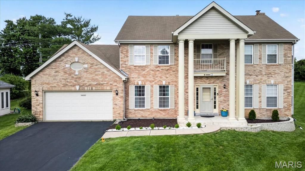 Welcome to this beautifully updated 5 bedroom, 3 bath home located in the highly sought after White Gate Farms Estates! Offering over 5,000+ square feet of living space, this stunning home has been thoughtfully updated from top to bottom and is truly move in ready. From the moment you step inside, you’ll appreciate the bright and open layout featuring fresh paint, sleek new flooring and an abundance of natural light throughout.

The main floor offers plenty of space for both everyday living and entertaining, featuring a formal living room that can easily double as a home office, a cozy family room centered around a gas fireplace, a separate dining room and a convenient main floor laundry area. The fully renovated kitchen is truly the heart of the home, complete with custom cabinetry, granite countertops, stainless steel appliances and ample prep and storage space, making it perfect for family meals or hosting guests.
Just off the kitchen, enjoy the bright and spacious sunroom that leads out to a large deck overlooking the beautifully landscaped backyard, professionally designed to create the perfect outdoor retreat for relaxing or entertaining.

Upstairs, you’ll find five spacious bedrooms and two full bathrooms, including a private primary suite featuring a walk in closet, separate shower and jetted tub, creating the perfect place to unwind at the end of the day. The hallway bathroom is already plumbed for a double sink vanity, offering an easy opportunity for added functionality and convenience. Every vanity throughout the home has been updated, adding a fresh and modern touch.

The finished lower level is an entertainer’s dream, offering a large rec room, sleek new theatre room and an additional half bath with a rough in already in place to easily convert it into a full bathroom, giving you even more flexibility and future potential.

Conveniently located just minutes from top rated Parkway West schools, shopping, dining and major highways, this exceptional home offers the perfect blend of space, comfort and modern updates in one of the area’s most desirable neighborhoods. Do not miss your chance to make this one yours!