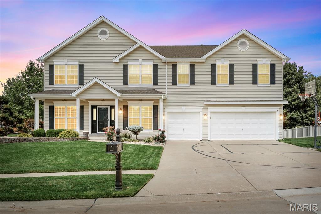 Prepare to be impressed — this 4300 sq ft corner-lot stunner radiates pride of ownership from the moment you step inside. Every space feels intentional, cared for, and beautifully updated. The main level features newer wood-look laminate flooring, an upgraded chef’s kitchen with granite, gas range, and stylish barn-door pantry, plus multiple gathering spaces including office, dining, hearth room, and an expansive kitchen that truly serves as the heart of the home.

Upstairs, enjoy the convenience of a second-floor laundry, a split bedroom layout, and a luxurious primary suite with vaulted ceilings, warm chocolate tones, a fully renovated ensuite (large tile shower with seat, multiple sprayers, double vanities), and a generous walk-in closet. All secondary bedrooms also offer walk-in closets, and the loft provides the perfect bonus hangout or media space.

The finished lower level is a showstopper — a full secondary kitchen/wet bar with dishwasher, stove, microwave, and fridge, plus a wide-open floor plan ideal for entertaining, recreation, or multi-use living. Full bath and abundant storage included.

Outside, the home sits proudly on a corner lot with irrigation system, expanded patio, and a charming pergola perfect for relaxing or hosting.  Room to add your own inground pool or recreation space. Large side yard for any outdoor activities. Close to shopping, restaurants, and everyday conveniences. This one check all the boxes and is ready to impress.