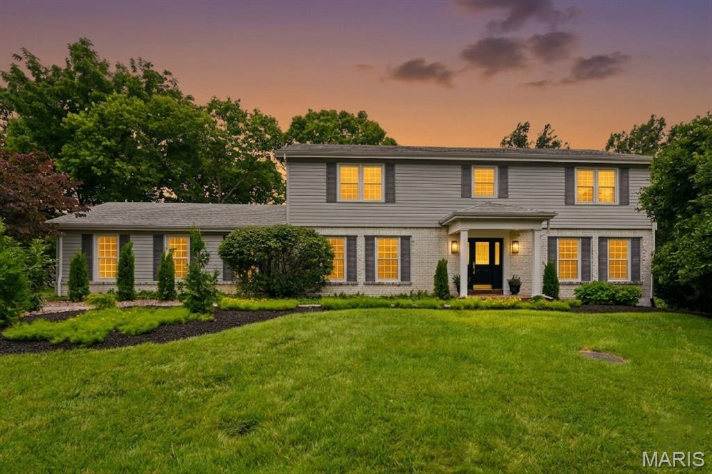 Meticulously maintained & beautifully updated, 4-bedroom, 3.5 bath two story home offers the perfect blend of timeless charm & modern convenience, all situated on over 1/2 an acre of picturesque property.  Step inside to discover an updated interior featuring a spacious main floor family room with a cozy wood burning fireplace that creates a warm & inviting living space. The kitchen has high end appliances, quartz countertops, & stylish finishes, ideal for both everyday living & entertaining. Out back, a large deck overlooks a private, tree-lined backyard oasis. Enjoy summer days in the swimming pool. Host gatherings on the expansive patio area. The finished walk-out basement adds even more living space, featuring a full bathroom, bonus room & generous recreation room with direct access to the pool and patio.  This move in ready home truly has it all, space, style & an unbeatable setting.