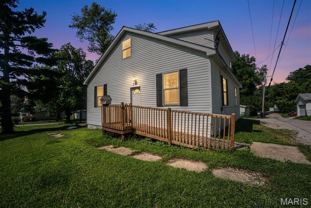 Welcome to this spacious two-story home in Carlyle, offering four bedrooms and two full bathrooms. The functional layout includes two bedrooms and a full bathroom on the main level, along with two additional bedrooms and another full bathroom upstairs.

Originally built in 1885, the home has received several major updates over the years, including plumbing and electrical updates approximately 12 years ago, a gas furnace approximately eight years ago, and a roof estimated to be 10–12 years old. With plenty of living space and the opportunity to add your own finishing touches, this property offers great potential for a homeowner or investor. Property is being sold as-is.