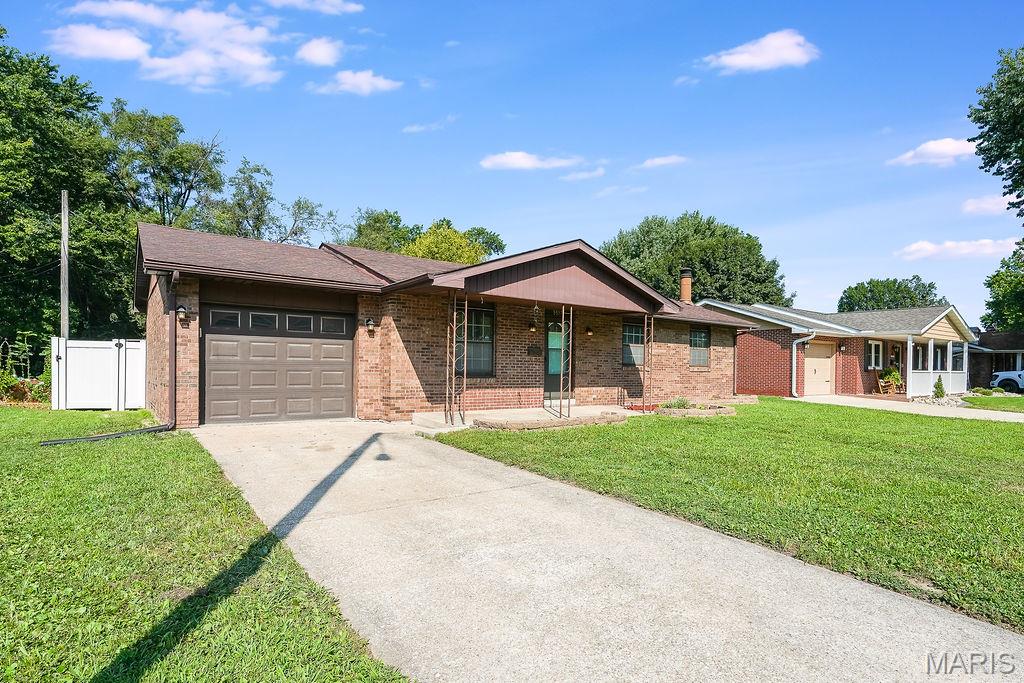 Welcome to 3517 Johnson Rd! This inviting brick ranch offers a wonderful combination of classic charm, comfortable living, and thoughtful updates made over the years. With 3 bedrooms, 2 full bathrooms, and an attached 1-car garage, this home has plenty to offer both inside and out.

The main level provides comfortable living spaces and a practical layout that's easy to make your own. Downstairs, the partially finished basement adds valuable additional space for a family room, recreation area, home office, or hobby space. The bar area along with the wood-burning fireplace makes it an especially cozy spot to relax, entertain, or enjoy quiet evenings at home.

Step outside and you'll find even more room to enjoy. The screened-in patio is perfect for morning coffee, summer evenings, or gathering with friends and family while staying protected from the elements. The spacious backyard is enclosed by a vinyl privacy fence, providing a great setting for pets, play, gardening, or outdoor entertaining. A 14' x 9' shed offers plenty of additional storage for tools, lawn equipment, hobbies, and more.

With its brick exterior, comfortable floor plan, finished basement space, wood-burning fireplace, screened-in patio, large privacy-fenced backyard, and storage shed, this home offers a great mix of charm, functionality, and outdoor living.

Come take a look at 3517 Johnson Rd and see what makes this home one you'll want to call your own!