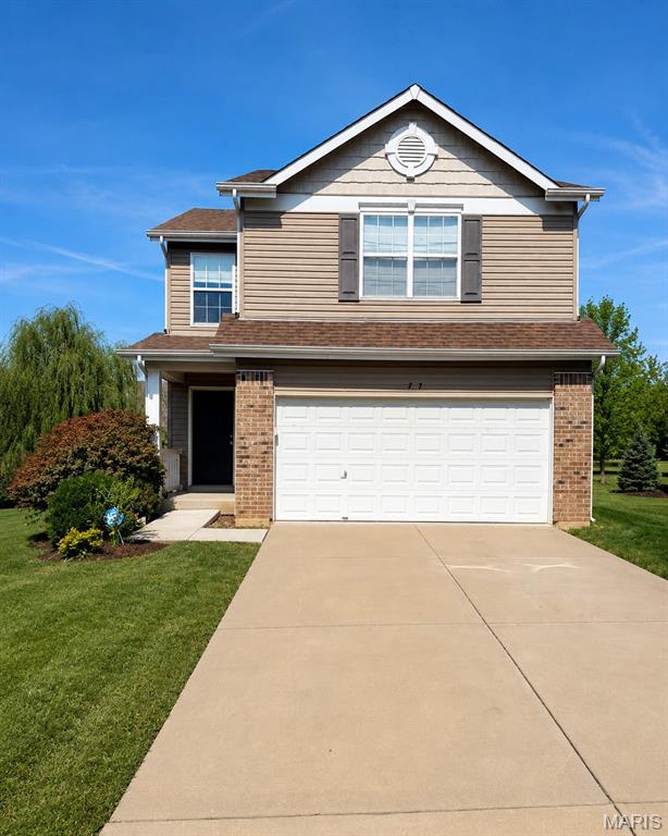 Welcome home to this inviting 2-story home tucked away on a quiet court with no through traffic in desirable Lake St Louis. The main level features a bright, open floor plan that flows easily from room to room, making it perfect for both everyday living and entertaining, along with a convenient powder room.  Upstairs you'll find 3 bedrooms, 2 full baths, and 2nd floor laundry for added convenience. A 2-car garage provides plenty of space for parking and storage.  Enjoy neighborhood amenities including a subdivision pool, recreation facilities, and playground.  Conveniently located near Hwy 364 and Hwy 40/64, with access to shopping, dining, schools, and surrounding communities.  A wonderful opportunity to enjoy comfortable living in a convenient Lake St Louis location.