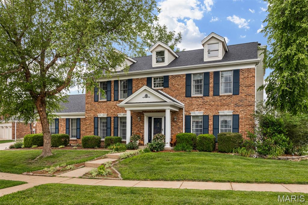 Stunning 2-story home in sought-after Christopher Lake Estates!  This 4 bedroom, 4 bath home offers an inviting open layout designed for everyday living and entertaining. The spacious kitchen features granite countertops, stainless steel appliances, center island and ceramic backsplash. Great room offers built-in bookcases, fireplace, crown molding, and large bay window. Main floor office/den with French doors provides excellent flex space. Stunning sunroom overlooks the private fenced backyard with patio. Upstairs primary suite includes coffered ceiling, walk-in closet, dual vanities, jet tub, and separate shower. Professionally finished lower level offers additional 5th bedroom/sleeping area, bath, office/flex room, rec room, and den. Lots of updates!: new roof, gutters, siding, shutters, windows (some), HVAC, irrigation system and freshly carpeted lower level and stairs.  Neighborhood amenities include a stocked lake and a convenient walk-through to a popular local school.