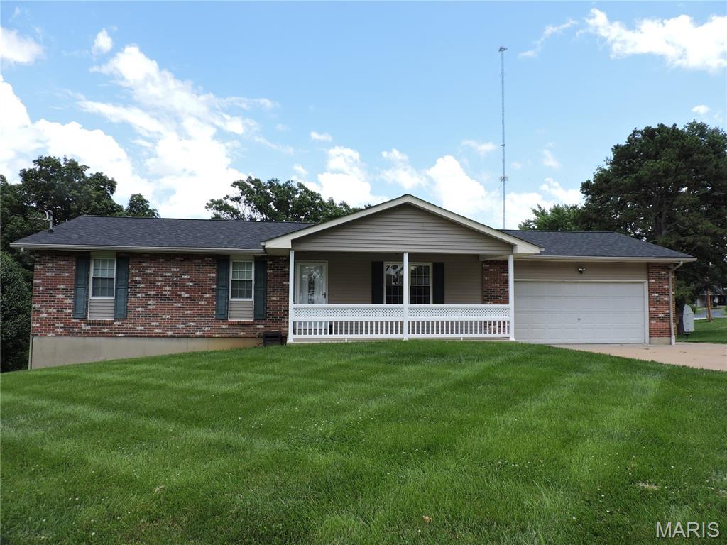 Great starter home in The popular Washington School district, just outside city limits in Krakow. home is conveniently located less than 15 minutes from 
all your shopping. Primary bedroom with private updated full bathroom, 2 additional main level bedrooms and additional full nice updated bathroom. Large Living room opens to lower level steps. In the kitchen you will find newer appliances, pantry , open to dining area with sliding door to deck.  The basement has many possibilities. mostly finished just add your desired flooring in family room that walks out to large patio for all your entertaining or kids Play. Large utility room with bathroom washer and dryer hook ups and extra space for storage. Finished sleeping area with closet or make it your private office.  Let the kids 
out to play in the large back yard. Some fencing available at home (not put up). New roof 2024 Whether this is your first home or your downsizing No HOA or City Restrictions Don't miss this one  So much to offer.