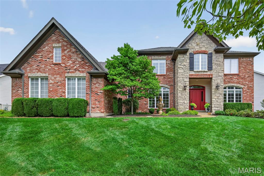 OPEN HOUSE ON SATURDAY 11-1 AND SUNDAY 1-3. Welcome home to 2726 Wynncrest Manor Drive, where elegance and comfort blend seamlessly. This beautifully updated and impeccably maintained 6-bedroom, 4-full-bath, 2-half-bath traditional two-story offers nearly 5,000 sq ft of living space in the highly sought-after Rockwood School District (Lafayette attendance area). Situated on almost .4 acres, the lot provides privacy backing to woods and space — and could easily accommodate a future pool.
The heart of the home is the classic-meets-modern kitchen, featuring a hearth room with a gas fireplace and access to a charming Juliette balcony. Family room exudes warmth with its gas fireplace, bay windows, and deck off the family room is perfect for morning coffee or afternoon spirits. Main-floor conveniences include a laundry room and 2 half baths.
Upstairs, you’ll find 5 spacious bedrooms. The primary ensuite offers generous space and serene views. Each bedroom upstairs shares a Jack and Jill bathroom other than the primary ensuite has a master luxury bath that has been updated.
The walkout lower level is ideal for entertaining or hosting guests, complete with a 6th bedroom, full bath, wet bar, mini fridge, recreation room, family room, and abundant storage. Additional highlights include Sono speakers on main level, roof (2024), one newer AC unit for upstairs 2020, one newer furnace unit for upstairs 2020, one newer water heater 7/2026 , double oven, refrigerator in kitchen and garage included. 
A home that truly embodies comfort and class. Schedule your showing today — you’re guaranteed to fall in love. FABULOUS BACKYARD. PICTURES BEING ADDED THURSDAY 8/13.