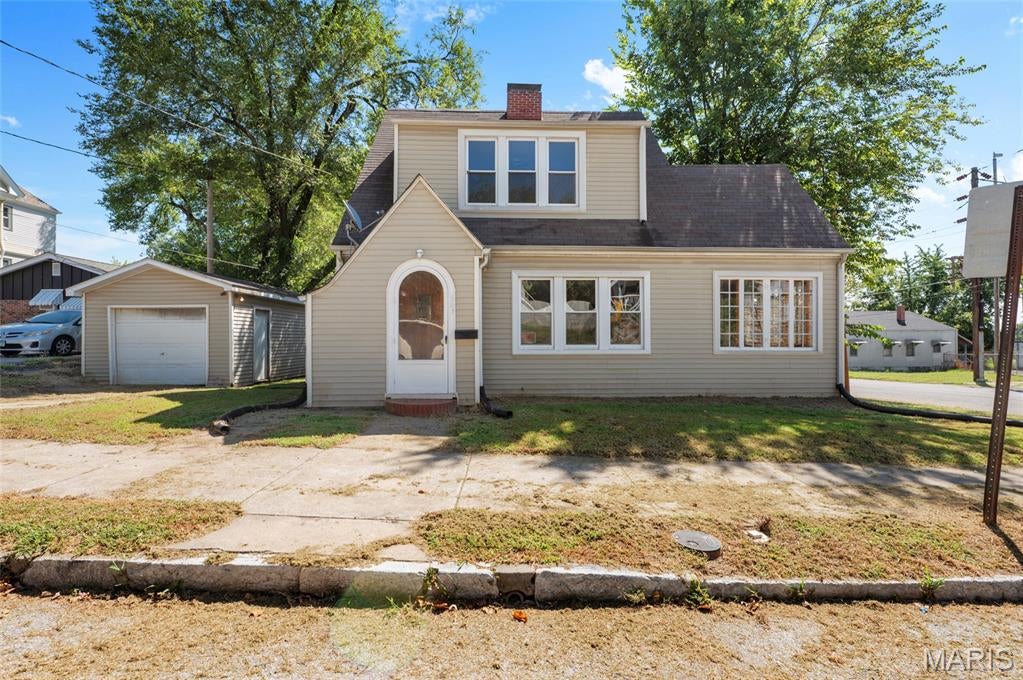 Great starter home.  The home is move-in ready with 2 large bedrooms and 1 1/2 bathrooms.  The home has a one-car detached garage.