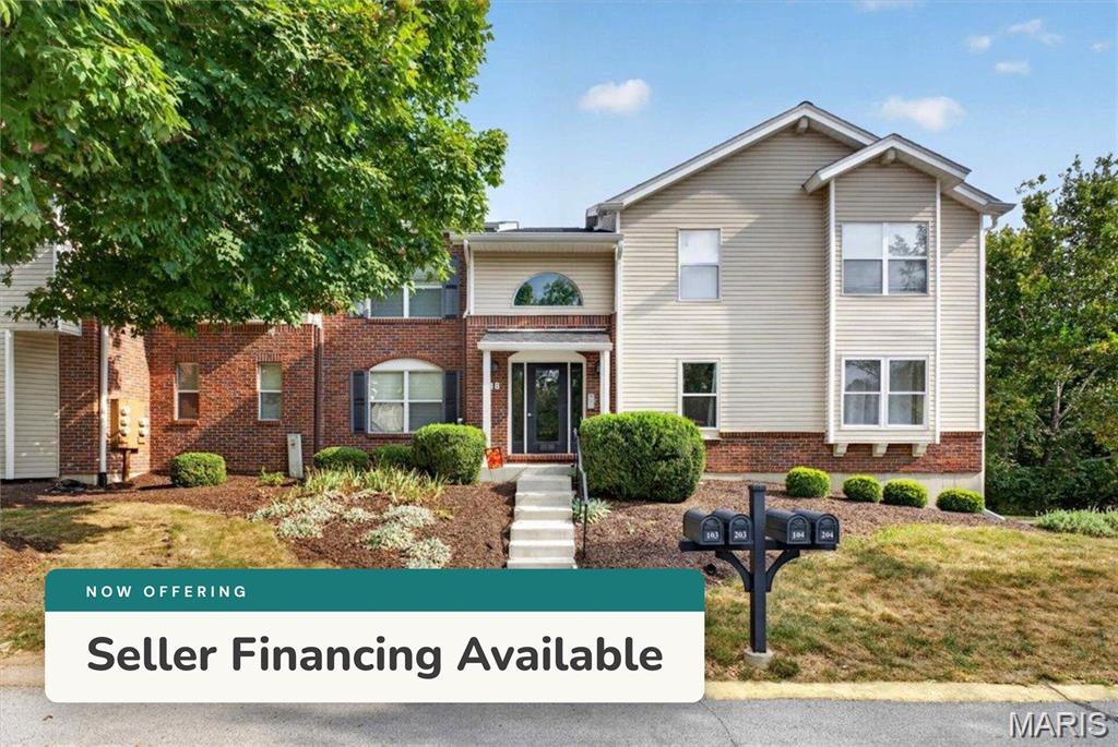 SELLER FINANCING AVAILABLE: Move-in ready and meticulously maintained, this 2-bedroom, 2-bath second-floor condo in Ballwin checks every box. Fresh paint throughout, professionally cleaned carpets, and granite counters give the space a clean, updated feel from day one.

The layout is open and functional — two full bedrooms, two full baths, and in-unit laundry so you never share a machine again. Step out to your private deck for a quiet morning coffee or an easy evening wind-down. It's the kind of space that just works.

The tuck-under garage keeps your car out of the elements year-round, and the HOA takes care of the rest — pool, tennis courts, and a clubhouse ready for whatever you need it for.

Ballwin location. Low-maintenance lifestyle. Ready now.