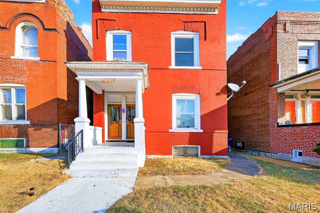Brand New Roof and Well Maintained Solid Brick Duplex Featuring Two Bedroom, One Bath Units with Tenant Occupied First Floor ($500/mo MTM Contract) and Vacant Second Floor Available for Occupy Featuring Updated Modern HVAC, Plumbing & Electrical Systems, Newer Laminate Flooring, along with Modern Kitchens & Bathrooms. Call Your Full Time Realtor for Questions or to Schedule Your Showing Today!
