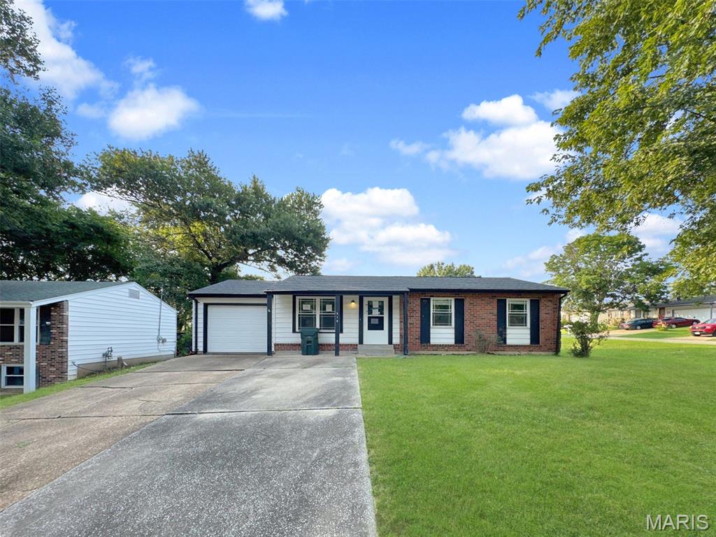 Welcome to 518 Potomac Drive, a charming 3-bedroom, 2-bathroom ranch home set on a desirable corner lot in Arnold, MO. Offering approximately 900 square feet of main-level living space, this residence pairs effortless comfort with everyday practicality. Highlights include an attached one-car garage and a full unfinished basement that provides vast storage capacity alongside flexible potential for a future workspace or expanded living area.