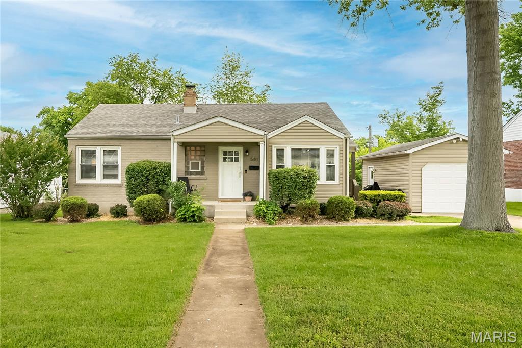 This stunning one-story home boasts a prime location and great curb appeal! Inside, you'll appreciate the beautiful hardwood floors and neutral decor that create a warm and inviting atmosphere. Natural light pours into the home, enhancing its charm.

The living room, complete with a fireplace, is the perfect spot to unwind and is conveniently located adjacent to the dining room, making it ideal for entertaining. In the kitchen, you'll find a new microwave and included refrigerator, ample counter space, and a pantry, complemented by sleek stainless steel appliances.

The bedrooms also feature hardwood floors, adding to the cozy Kirkwood charm you're seeking. The bright and airy bathroom, along with a partially finished lower level that includes a recreation room and potential guest or office space, rounds out this wonderful package. 
Additionally, the home offers a one-car garage, which has been upgraded with a brand-new door, opener tracks, and a keypad for added convenience. If you're looking for a fenced-in backyard, this property checks that box, too! Recent updates by the seller include new lighting, fresh paint, a new microwave, and a hot water heater with an expansion tank.