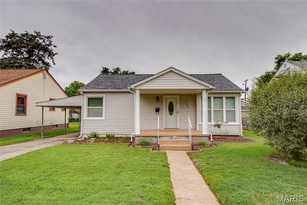 Looking for one level living? This 2-bedroom, 1-bath home offers convenient main floor living with a spacious living room, main floor laundry/ mudroom for extra storage and functionality. The kitchen appliances stay, making it move-in ready. Outside you'll find a detached garage - perfect for extra storage, carport, covered front porch, and alley access. Whether you're looking for your first home, looking to downsize, or searching for an investment property, this home is one you won't want to miss!