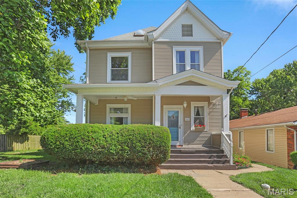 Step into a piece of Alton history with this timeless historic home, lovingly owned by the same family for more than 54 years. Overflowing with character and craftsmanship that simply can’t be replicated, this spacious 4–5 bedroom home showcases stunning original millwork, an impressive grand entryway staircase, and the kind of charming original finishes that make historic homes so unforgettable. Blending historic elegance with everyday functionality, the updated kitchen offers modern convenience while still complementing the home’s authentic character. 10 foot ceilings, detailed woodwork, and beautifully preserved architectural features create warmth and charm throughout every room. Outside, enjoy an expansive back deck overlooking the private, flat backyard — the perfect setting for entertaining, relaxing evenings, gardening, or simply enjoying your own peaceful outdoor retreat. Centrally located in Alton, this one-of-a-kind property offers quick access to shopping, dining, schools, and the charm of the historic river town itself. Homes with this level of preserved character and long-term pride of ownership rarely become available. With newer windows, an attic fan, and the HVAC replaced in 2024, you can enjoy a more efficient home.
