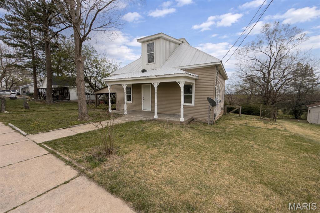 Completely restored from the foundation up, this beautifully renovated home at 341 Spruce St in Bourbon offers the perfect blend of craftsmanship, efficiency, and long-term durability. No detail was overlooked in this full-scale transformation.
The home features all new plumbing to the city sewer connection, updated water supply lines, and fully replaced electrical wiring providing peace of mind for years to come. Inside, you’ll find new drywall, flooring throughout, and mineral wool insulation for superior energy efficiency and sound control.
The kitchen is built to impress with solid white oak Amish-crafted cabinetry constructed to last generations—paired with quartz countertops, porcelain tile finishes, and a commercial grade double oven induction stove. Bathrooms continue the high-end feel with matching porcelain tile and quality finishes.

This is not your typical renovation this is a true rebuild with lasting quality at its core.