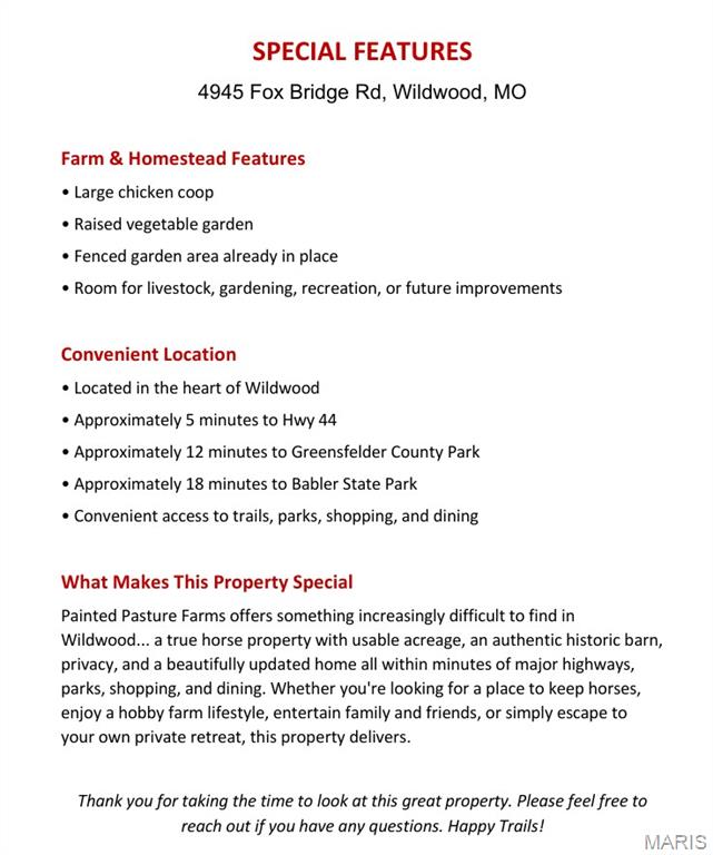 Fox Bridge Farms - Residential