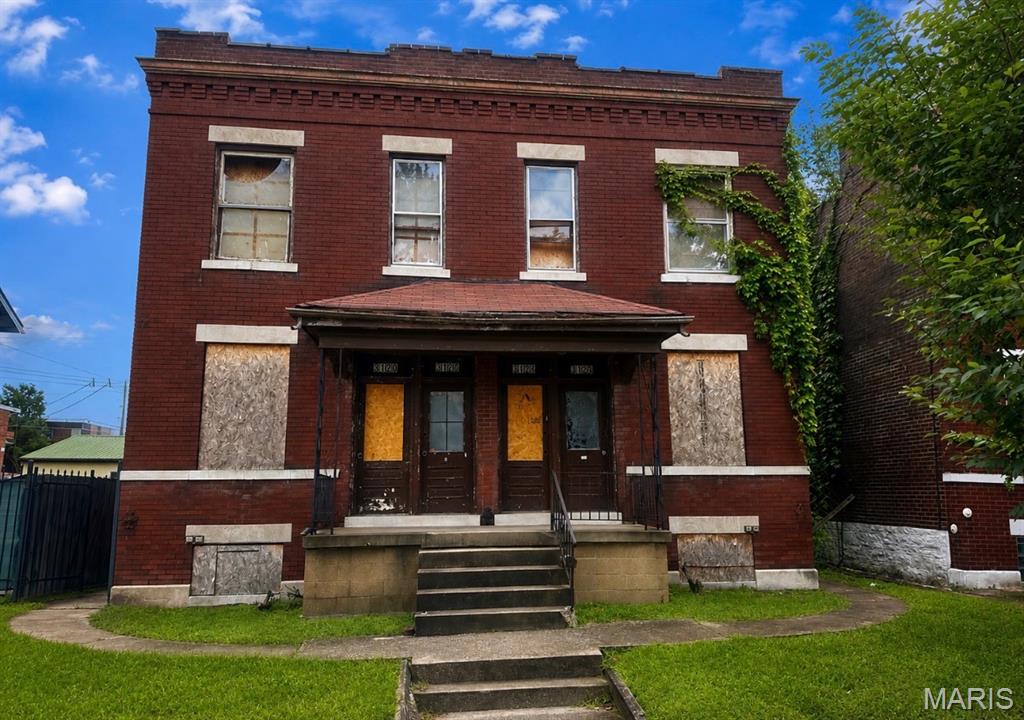 Excellent investment opportunity! This solid brick 4-family property is ideally located on the edge of the highly desirable Tower Grove East and Benton Park West neighborhoods, offering strong rental demand and excellent potential for value appreciation. Whether you’re looking for a resale/flip project or a long-term income-producing hold, this property provides a great opportunity to capitalize on a sought-after St. Louis location with continued investor and renter demand. Agent Owned.