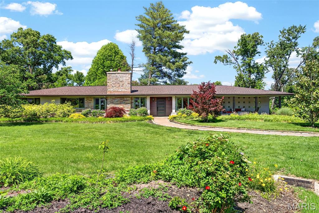 An entertainer’s dream with luxury upgrades, spa-like amenities, and seamless indoor-outdoor living. Welcome to 15 Terrace Gardens in desirable Frontenac—an extensively updated property set on a beautifully landscaped 1.1-acre lot.

This 3-bedroom, 3.5-bath home blends thoughtful upgrades with comfortable, functional living spaces throughout. The home has undergone significant improvements, including a full roof replacement with new decking and insulation, a modern heat pump system, upgraded gutters with protection, and underground drainage with pop-ups. New front-facing windows enhance both efficiency and curb appeal.

Inside, custom ceiling beams and designer lighting add warmth and architectural interest. The kitchen is a true standout, featuring chef-grade appliances and designed for both everyday living and effortless entertaining.

The spacious primary suite offers a spa-like retreat with a freestanding soaking tub, walk-in shower, private water closet, and direct access to the backyard.

The finished lower level provides multiple living areas, along with a rare combination of both wet and dry saunas accented by Himalayan salt elements—creating a unique in-home wellness experience.

Outdoor living is equally impressive, with a professionally landscaped yard, expansive patio, and a fully equipped outdoor kitchen. An oversized two-car garage and abundant off-street parking add everyday convenience.

Ideally located in the highly sought-after Ladue School District, this home is just minutes from Mercy Hospital St. Louis and Missouri Baptist Medical Center, several nearby parks, and the upscale shopping and dining of Plaza Frontenac. Enjoy easy access to a wide variety of both casual and fine dining options, all within a short drive.

This is a rare opportunity to own a meticulously upgraded home on a generous lot in a prime Frontenac location.