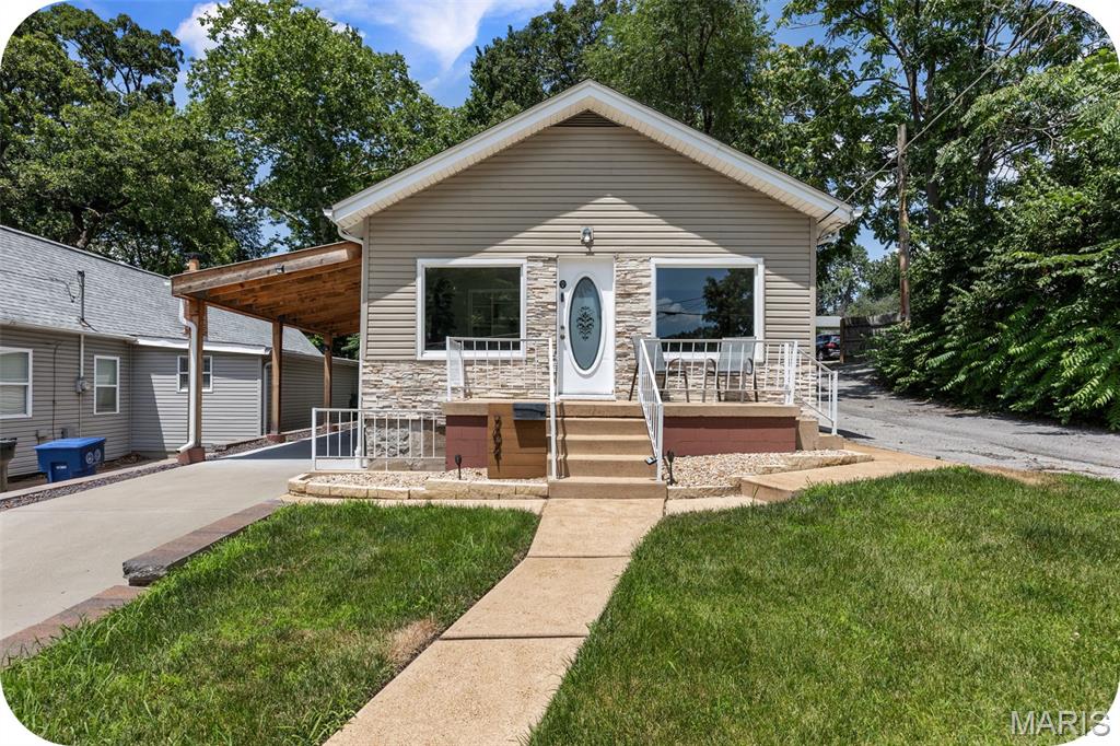 Whether you're a first-time homebuyer or looking to add to your investment portfolio, this charming Dogtown home is full of opportunity! Perched up high, this cozy bungalow offers a welcoming setting with big ticket updates already completed. Inside, you'll find a functional layout featuring a light-drenched living room, dining room, kitchen, two bedrooms and a full bathroom, all freshly painted. Additionally, enjoy the convenience of MAIN FLOOR LAUNDRY with a Bosch ventless, compact condenser dryer (no venting required) and energy efficient washer-because hauling laundry up and down stairs is overrated! Step outside to enjoy the large backyard-perfect for BBQ's, gardening and letting your fur babies run until they're happily worn out! Many very large ticket items have been updated in this home including: two new front windows in 2021, new driveway, retaining wall and carport built in 2023, new AC and furnace in 2021 and new roofing on front part of home, gutters and downspouts in 2022. Ideal central location, with easy access to both city and county amenities, you'll be just minutes from shopping and dining on the main Manchester strip, parks and more. And if you're a foodie, you're so close to Olympia that you can practically smell the flaming cheese. Opa! Lastly, this home already has passing occupancy. Come see why this little hilltop gem might be the perfect place to call home!