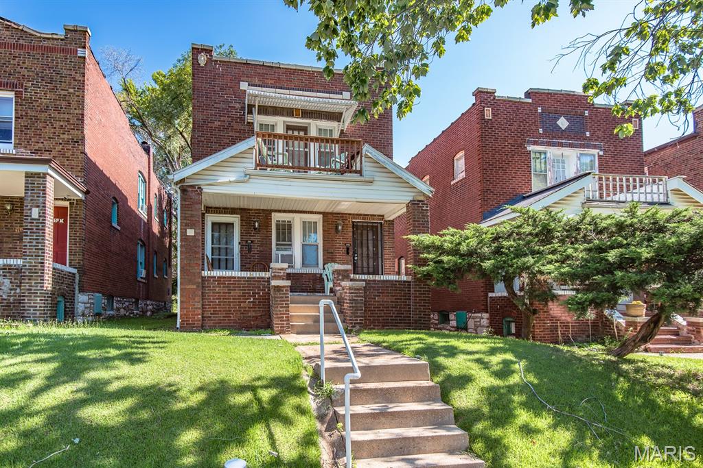 Easy investment opportunity in the heart of Dutchtown! 3711 Alberta is a well maintained, full brick duplex featuring long term tenants in both units, providing immediate and reliable cash flow for investors.

The 2nd floor unit offers a true 1 bedroom, 1 bathroom layout, while the 1st floor features a passthrough bedroom and 1 bathroom. With both units occupied, this an ideal addition to an existing portfolio or a great entry point for investors seeking stable rental income. Laundry hookups are available in the basement, adding convenience and value for tenants.

Durable brick construction, strong occupancy history, and low maintenance ownership, this property checks all the boxes for a solid income producing asset. Additional portfolio expansion opportunity available, as this property can be purchased individually or packaged together with 3683 Liermann and 5930 Wanda for a larger investment acquisition.

Don't miss the chance to secure a cash flowing duplex in one of South St. Louis' established rental corridors. Interior photos are from before current tenants moved in. Do not disturb tenants. Property be sold AS IS.