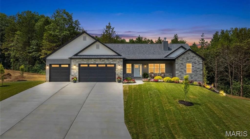 You Owe It To Yourself To Check Out G & K Homes Quality & Workmanship* This Is A Home That Is Under Construction (Under Roof As Of 2/21/26) Sitting On A 3 Acre Lot In Sunrise Meadows Subdivision* Photos Are Of A Different Home But Same Floor Plan* Not Everything You See In Photos Are Standard Items Or Included* Exterior Offers Partial Brick Front, Vinyl Siding, Enclosed Soffits & Fascia, Coach Lights, 3 Car Garage & 16 x 12 Covered Patio* Interior Offers 1925+/- Sq Ft, 9 Ft Ceilings With Crown Molding, Electric Fireplace With Raised Hearth & Mantel, Can Lights, Ceiling Fans, Luxury Vinyl Plank Flooring, White Panel Doors & Trim* Main Floor Laundry Room With Cabinets* Kitchen Offers Custom Cabinets With Hardware, Soft Close Doors & Drawers, Center Island, Granite Counter Tops, Walk-In Pantry & Stainless Appliances* Master Bedroom With Tray Ceiling, Can Lights, Ceiling Fan, Walk-In Closet & Master Bath Offers Double Sinks, Granite Counter Tops & Walk In Shower* Basement Offers Rough-In Bath & Sump Pit* More Lots Available & Builder Has Other Plans To Pick From Or Bring Your Own Plans. Builder Offers A 1 Year Builder Warranty & A 2/10 Warranty.