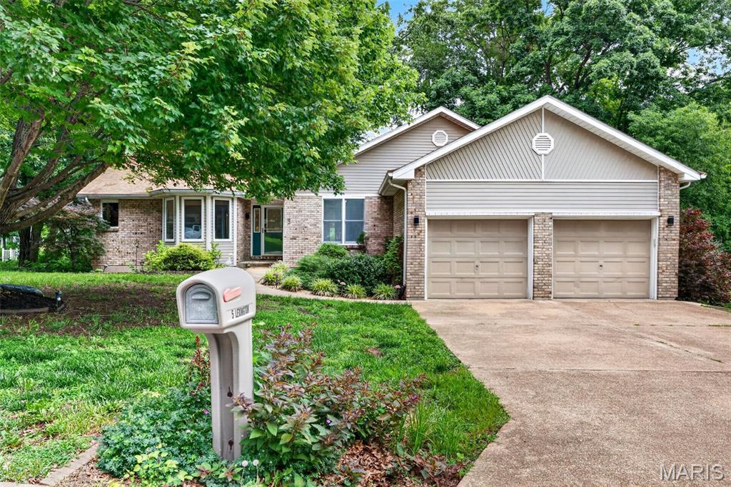 Welcome home to this beautiful 5-bedroom 3-bathroom ranch nestled in an established neighborhood in Washington. Backing to a peaceful, stocked lake with your own little private dock this property offers the perfect blend of natural beauty privacy and convenience. Step inside to an open concept floor plan featuring brand new luxury vinyl plank flooring, new carpet throughout, some new lighting and fresh paint. The spacious main living area flows effortlessly with designated rooms still giving an open concept. This is an ideal setting for both everyday living and entertaining. Main floor has 3- bedrooms and a bonus room off the primary. This room has a big, beautiful window and could be used as an office, oversized closest, nursery, or sitting room. The finished basement provides additional living spaces. With 2-bedrooms, a full bathroom, bonus room and a large extra room with access to a walkout the options for this space is endless. Enjoy morning coffee or evening sunsets from the deck overlooking mature trees, lush landscaping, and tranquil water views. With a 2-car garage, abundant living space, and locations just minutes from Washington's charming riverfront. Shopping, restaurants, and local amenities offers the small-town lifestyle you've been looking for with all the room you need to spread out.