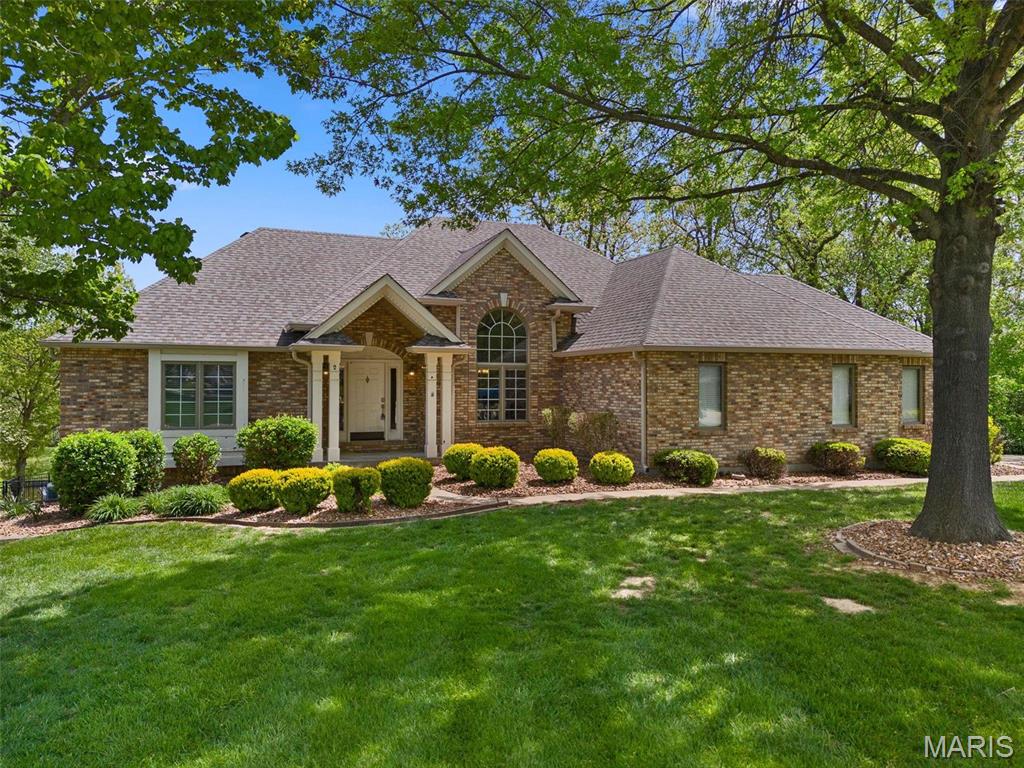 Come home to this fabulous luxury WATERFRONT on the big lake in Lake St. Louis, where every day is like being on vacation! This 4 bed, 3.5 bath ranch features breathtaking views from almost everywhere! Relax in your backyard oasis at the inground pool or take a gentle walk down to the lake to your private dock. Step into sophistication with gleaming hardwood floors throughout most of the bright and open main level featuring a formal dining room & a great room with floor to ceiling windows and stunning lake views. Sleek chef’s dream kitchen features granite countertops, custom cabinetry and access to an expansive composite deck that makes for easy entertaining inside & out. Head to the private owner's suite with tray ceiling, full bath, walk in closet and access to the deck; a great spot for morning coffee or a nightcap. Remodeled lower level offers endless possibilities for relaxation, recreation, and entertainment with a full bath, bedroom, rec room & family room with fireplace.