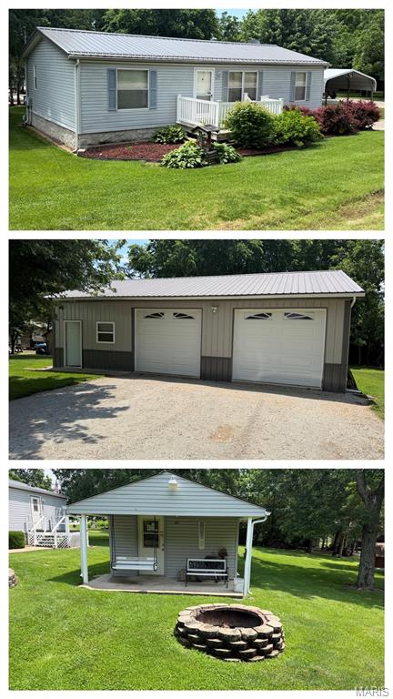 Come check-out this METICULOUSLY MAINTAINED listing that sits on 4 beautiful lots. This 3-bed, 2-full bath manufactured home has been kept-up always. The roof & HVAC has both been replaced in addition to both bathrooms have had recent updates in 2025 with a brand-new water softener system installed in February of 2026. This home has plenty of parking between the carport area, extra-long/wide driveway and the stick built (2x6) detached 30x40 (fully insulated) shop/garage. The garage has 2 -10' tall, insulated doors, 100amp service and the 750 series woodburning stove that'll keep you plenty warm in the cold winter months. The detached shop/garage offers room for your boat, vehicle, SxS and room to entertain!! This listing also has another building/stick-built heated structure that sits in-between the house & garage that has a covered concrete front porch and a firepit just steps away. This building would be great for guest quarters or an additional workshop.  
9014 Beach Dr is a short walk/ride to the pool, main boat docks, rec hall and beach. This listing truly is and has been maintained both inside & out and is ready for the new owner to ENJOY right away!!

Motivated Seller!!!