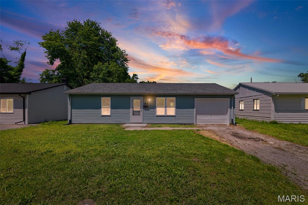 Freshly updated 3 bedroom, 1 bathroom home with a 1 car attached garage located just minutes from Downtown St. Louis! This move-in ready property features fresh paint throughout, new carpet and new flooring, some updated light fixtures, and an updated bathroom. The refreshed kitchen includes freshly painted cabinets and new countertops for a clean, modern feel. Major updates include a new roof in 2024. Enjoy the large partially fenced flat yard with plenty of space for outdoor activities, entertaining, or pets. Excellent opportunity for homeowners or investors alike! Property has strong rental potential with estimated rents of approximately $1,200-$1,400 per month. Conveniently located near shopping, dining, schools, and highway access. Investor opportunity: Seller also owns 7 additional properties and is willing to sell multiple properties together. Purchase all 8 properties for potential monthly rental income of approximately $8,400. Call to inquire about details and package pricing on 2 or more properties.