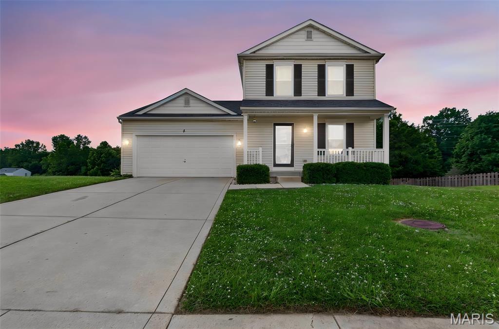 Welcome home to this completely move-in ready residence! This beautifully refreshed home offers the perfect blend of comfort, style, and convenience. Enjoy inviting living spaces designed for everyday living and entertaining. The spacious layout provides plenty of room to relax, while the well-appointed kitchen and comfortable bedrooms make it easy to feel right at home. The roof and windows are newer along with the new granite countertops. The finished walkout basement allows you to step outside to enjoy the outdoor space. The home backs to a common area.  Conveniently located near schools, parks, shopping, dining, and major highways. Don't miss your opportunity to own this move-in-ready gem—schedule your showing today!