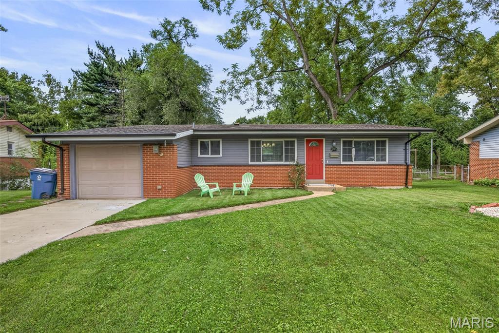 Back on the market-no fault of the seller! This could be your greatest opportunity!! Welcome home to this beautifully maintained 3-bedroom, 1.5-bath ranch offering just over 1,300 sq ft of comfortable living space plus a partially finished basement! From the moment you step inside, you'll love the comfortable, open feel of the home. The spacious living room flows naturally into the dining area, creating the perfect setting for everyday living and gatherings with family and friends, with a welcoming view into the beautiful kitchen. The large kitchen is sure to be a favorite, featuring custom cabinetry, granite countertops, and a convenient pantry, offering plenty of space to cook, gather, and make memories. Three spacious bedrooms offer comfortable accommodations, including a primary bedroom with its own private half bathroom. The full hallway bath features a stylish design and is conveniently located for everyday functionality and guests alike. Just off the kitchen, a versatile bonus room provides even more living space and could easily serve as a family room, playroom, home office, hobby area, or whatever best fits your needs. Step outside to enjoy the HUGE, level backyard, complete with a deck perfect for morning coffee, relaxing, entertaining, or summer BBQs. The partially finished basement offers storage and additional space for recreation, entertaining, or simply giving everyone room to spread out. An attached 1-car garage adds everyday convenience. With its thoughtful layout, generous living spaces, large backyard, and beautifully maintained condition, this inviting ranch offers comfort, flexibility, and plenty of space both inside and out. Don't miss the opportunity to make this wonderful home your own! Property being sold AS-IS.