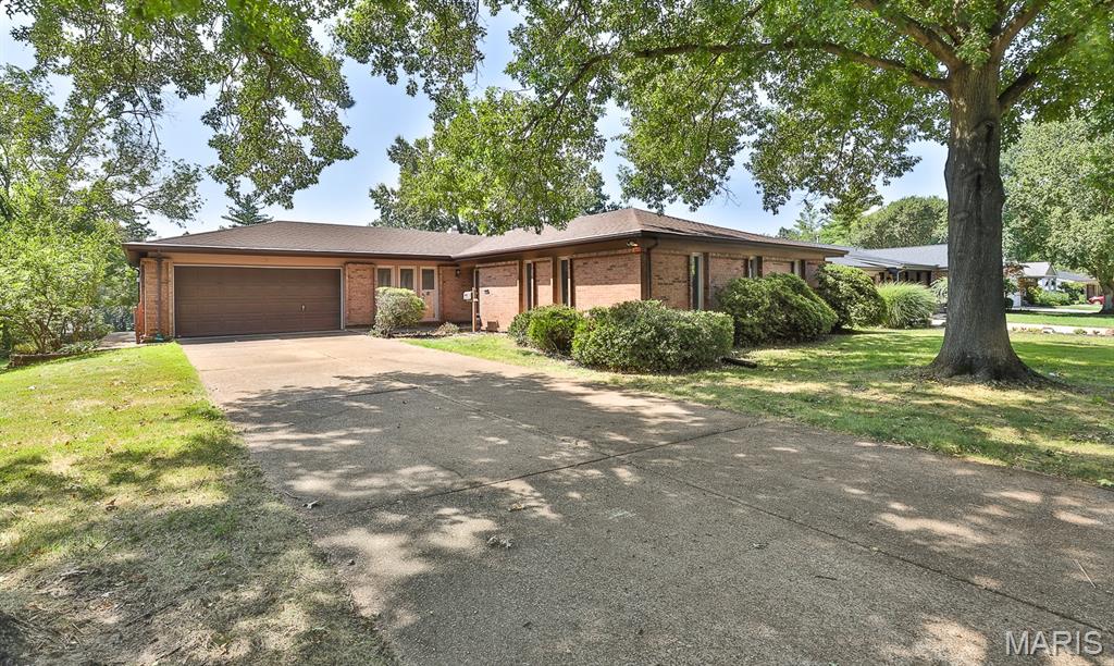Welcome to 208 Fawn Meadows in Ballwin! This massive 4 bedroom, 2.5 bathroom ranch is being offered for the 1st time since it was built & with almost 2,300 square feet there is plenty of room for everyone. There is a lot to love about this classic ranch style home conveniently located in the heart of the Parkway West school district. Double living areas are both nicely sized for entertaining. The back family room features oak flooring as well as a wood burning fire place. The front living room off the huge entry foyer could be opened up to create a more open floor plan. The kitchen with breakfast room offers a light and bright area & also features a half bathroom. The separate dining room in large enough for almost any dining room furniture. The master bedroom offers loads of space, wood floors, dual closets & master bathroom. All 3 additional bedrooms have ample closet space as well as hardwood flooring. In the lower level you will love the MASSIVE recreation room with walkout door leading to the back yard. So much space, so many options for renovating this charming home & adding your style and touches. This home is an estate and offered in its current condition. The seller will not provide for repairs or occupancy.