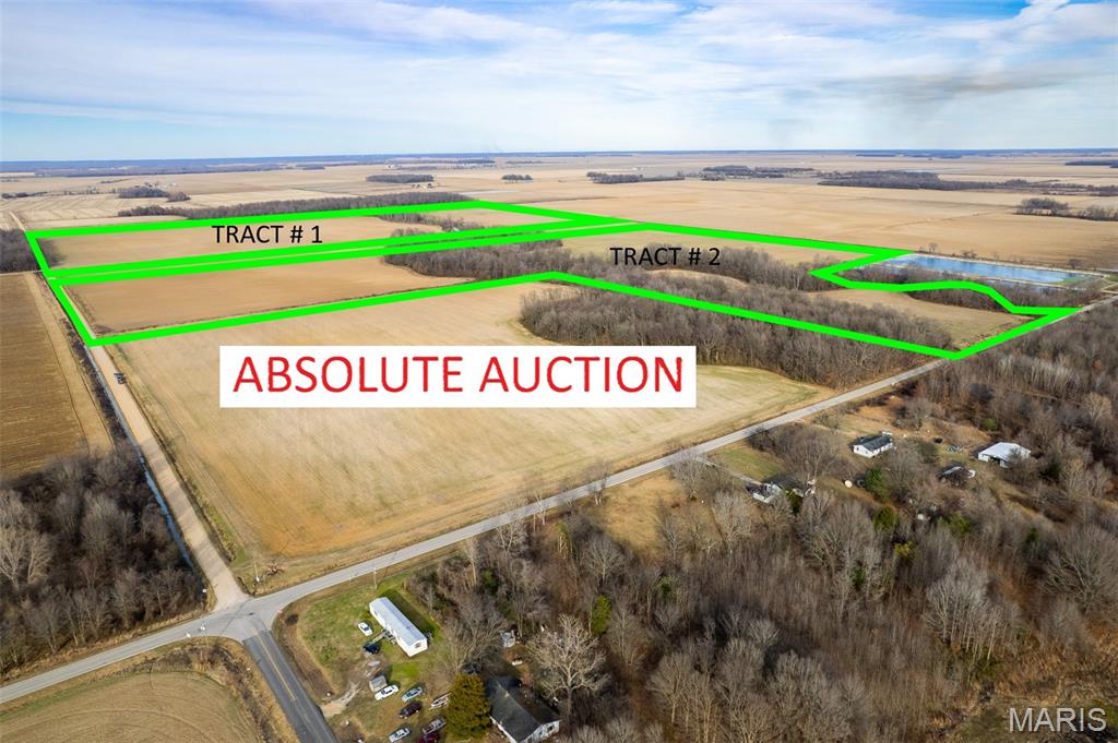 Located in the Western Lowland of the Southeast Missouri Delta Region in Neelyville Missouri, this 186 +/- Acres of irrigated crop ground is being offered at an Absolute Auction in two tracts or as a whole.
This highly productive farmland is suitable for rice, beans, and corn.  Within the Mississippi flyway, this ground also features a waterfowl slough with all kinds of potential as a duck and deer hunting property.  Not only does it offer Return-on-Capital with farming, but also pairs as a hunter’s paradise.  The location and key attributes of the slough make it a prime candidate to qualify for a Wetland Reserve Easement providing a potential for a significant return on investment.
Tract# 1 consists of approximately 80 Acres in two fields.  The east field provides 23.63 FSA acres and west field 52.14 FSA acres.  Both are precision graded with fall to the south end field ditch with a weir box located in the east field.  There is a well and diesel power unit located at the north end of the west field along with an underground waterline and riser supporting the east field.
Tract#2 consists of approximately 106 Acres in three fields.  The east field contains 41.43 FSA Acres with graded fall to the east weir box.  The west field consists of 39.60 FSA Acres with a graded fall to the west field ditch.  The south field consists of 8.96 FSA Acres with graded fall to the slough.  All three fields are precision graded and supported by a well, diesel power unit, buried water line and risers to each field.  
For a hunter, the waterfowl slough definitely adds a very unique dynamic to this property throughout both tracts.  Lined with cypress trees, this slough holds water year-round providing a water source for whitetail and is a sanctuary attractant to migrating waterfowl.  Along with the surrounding blocks of area timber, there are deer sign all around making it a wildlife haven.  There is a prime food plot area identified central to Tract# 2, not to mention any of these fields could be flooded during duck season and blinds could easily be strategically placed in any of these fields.  
The financial benefit to an investor is not only the potential lease income for hunts, but also the return-on-capital investment from the crop farming with the current farmer willing to pay an annual rent, or the potential return on capital funding for pursuing a Wetland Reserve Easement.
Whether you’re a farmer, an avid hunter, or an investor, there’s so much potential to consider with this amazing property.

PUBLIC PREVIEW DATE
Sunday, February 15, 2026
11:00 AM-3:00 PM
7022 County Road 343
Neelyville, MO  63954
SXS Tours around the property provided

ABSOLUTE AUCTION DATE & LOCATION
Thursday, February 19, 2026 @ 11:00 AM
Holiday Inn – Poplar Bluff
2781 N Westwood Blvd.
Poplar Bluff, MO  63901

IMPORTANT DISCLAIMER, INCLUSIONS, & EXCLUSIONS
FSA Acres are based upon the FSA-578 REPORT OF ACREAGE for Program Year 2024
EXCLUDED ITEMS:  Diesel Power Units, Fuel Tanks, and Drive Shafts are owned by current farmer farming the land and DO NOT Convey in the Sale
INCLUDED ITEMS:  WELL & PUMPS
Current Farmer is willing to continue paying a cash rent to farm the property, maintain drainage management, and will commit to a 3 year term.