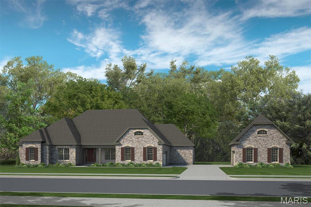 Fischer and Frichtel proudly present luxury new home construction in Cedars Valley, an exclusive neighborhood of homes in the master-planned St. Albans Golf Course community.  This picturesque setting offers 14 stunning homesites, each 1+ Acres and is just minutes from Wildwood Town Center, allowing quick access to shopping, dining and entertainment venues.  Buyers in Cedars Valley will choose from Fischer and Frichtel’s Vista Collection of ranch and 1.5 story homes with open living designs, 4 car auto-court garages and walkout lower levels as standard features.  Floor plans range from approx. 3,328 to 4,109 sq ft.  Additional features include 9 foot ceilings on the main floor, 42-inch gas fireplace, hardwood or LVP flooring in the Kitchen-Breakfast Room-Foyer, double ovens, granite countertops, oversized Kitchen islands, walk in closets, James Hardie siding, 40% required masonry exteriors, exposed aggregate drive-private walk-front porch, Low E windows and more.  Each buyer is paired with a professional design center consultant to assist and guide them through the home selection process as they personalize/customize their home. The Country Club of St. Albans features 2, 18 hole championship golf courses, club dining, an aquatic center, junior programs, tennis courts and an events venue for large gatherings.  Membership in the CCSA is optional for buyers.  Enjoy luxury living in the amazing and exclusive Cedars Valley in St. Albans.