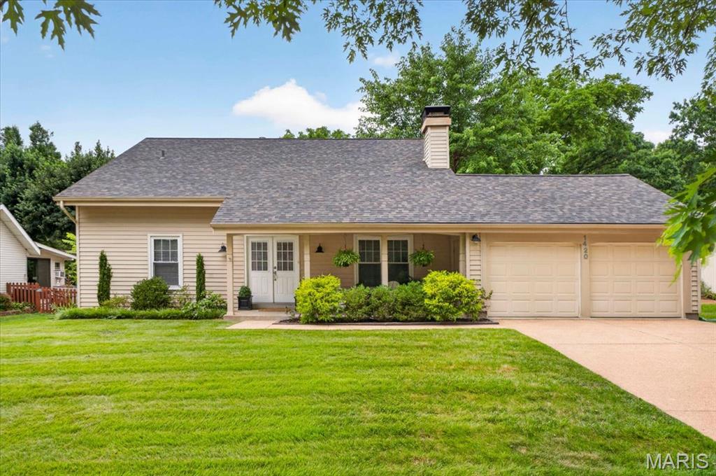 OPEN HOUSE CANCELLED Imagine entering your future home and being greeted by a vaulted great room featuring wood floors and a floor-to-ceiling wood-burning fireplace. 

As you continue, you'll find the kitchen with updated cabinets, which overlooks your park-like, level backyard that backs up to a wooded area. An added bonus is the option to locate the primary suite on either the first or second floor, with a loft overlooking the great room. The home also includes updated bathrooms and the potential for an office or nursery off the primary suite. 
This home shows pride of ownership with additional updates such as HVAC, fireplace was just inspected for listing, plus the seller installed a new chimney flue and chimney cap in 2022; Roof replaced in 2021, windows, siding, kitchen updated, bathrooms updated with newer toilets, vanity, sink and surround for showers.
Add 6 panel doors, and this becomes an amazing location and an exceptional value in this sought-after subdivision. The unfinished basement is ready for your personal touches, and the inclusion of a two-car garage adds to its appeal. This home truly is a gem!