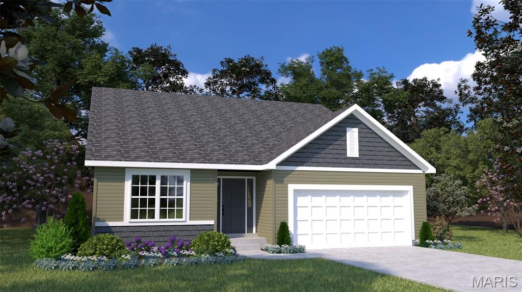 Welcome to Houston Homes, LLC! The Magnolia is an 1,865 sf ranch w 3 BR & 2 BA. Great room w standard vaulted ceiling open to eat-in cafe / kitchen w standard center island, all-wood kitchen cabinets of dovetail construction w soft close doors & drawers, granite countertops & stainless steel appliances (built-in microwave, dishwasher, disposal & smooth top range), walk-in pantry. Private owner's suite w full bath & huge walk-in closet. Main floor laundry. Impressive standard features include: full sod yard with professional landscaping, 10 yr foundation leakage warranty, architectural shingles, laminate flooring in entryway, PestShield system, Pella tilt in windows & sliding door, adult height vanity & shower w/ seat in Master Bath, enclosed soffit/fascia, 50 gallon water heater, upgraded insulation, coach lights at garage & more. Upgraded flooring throughout & 4' garage extension.