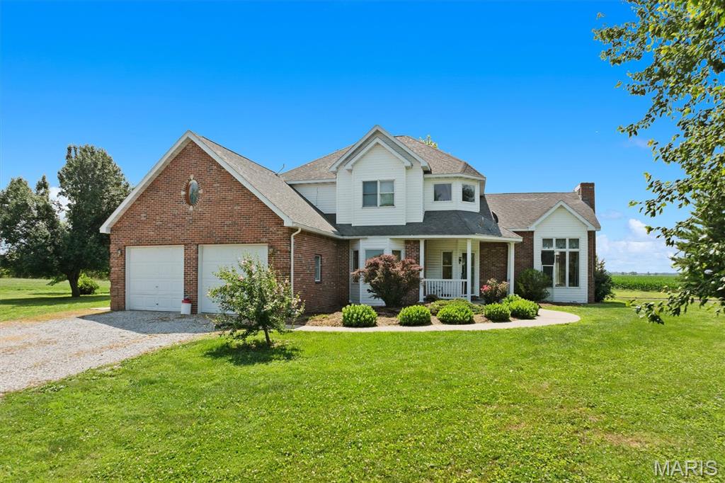 Escape to the country with this beautiful 1.5-story home nestled on 5 peaceful acres featuring your very own pond! Offering an impressive 5,488 sqft of living space, this spacious property provides room for everyone with 4 bedrooms, including two master suites, and 3.5 bathrooms. The open and inviting layout offers plenty of space to relax, entertain, and enjoy the beauty of country living. A 2-car attached garage provides convenience, while the full unfinished basement offers endless storage opportunities or the chance to create additional living space. With acreage, a private pond, and a stunning amount of space, this property is the perfect blend of comfort, privacy, and country charm. Don’t miss the opportunity to make this incredible home your own!