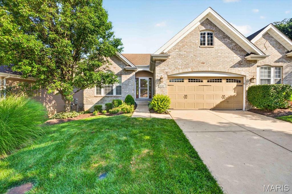 Professional photos will be uploaded by late Wednesday. Here is a RARE opportunity to own a ranch-style villa in Chesterfield with privacy and lake views. The open floor plan features a split-bedroom layout, refinished rich hardwood floors from the foyer into the kitchen, great room, and hallway. The kitchen offers abundant cabinetry, a gas cooktop with a new vent, and a dining area that opens onto a composite deck overlooking the lake. The vaulted great room includes a brick fireplace, a spacious primary suite with a coffered ceiling, and a primary bath with a new cultured surround walk-in shower, double vanity, and a large walk-in closet. Newer custom railing on the main floor leads to a walk-out lower level with a family room, third bedroom, wet bar for entertaining, bathroom, and ample storage space.
The patio offers a private retreat with the lake as your backdrop, creating a peaceful outdoor space. A main-floor laundry connects to the drywall garage, enhancing convenience. This property combines privacy, a desirable location, and outdoor living space, making it a true winner. Updates include plush new carpeting in bedrooms, custom railing to the lower level, primary shower changed to a cultural surround, gas cooktop, and more!