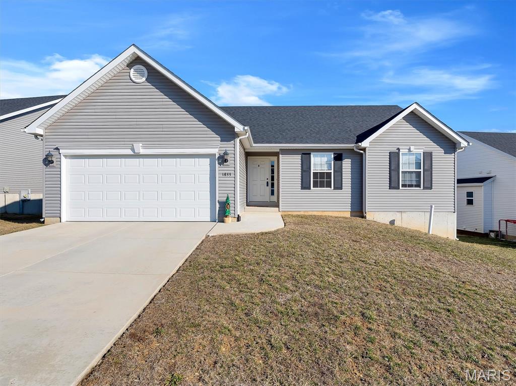This beautiful ranch offers classic traditional architecture in a well established neighborhood with a scenic view of a wooded area. A welcoming entrance foyer leads into an open floorplan designed for both comfortable living and entertaining. The kitchen features a walk-in pantry and opens to a bright breakfast room, perfect for enjoying morning coffee while overlooking the trees. Spacious bedrooms include walk-in closets. Finished, walk-out lower level with cozy living room, half bathroom, and plenty of storage space. Tilt-in windows add ease of maintenance and efficiency, while the attached garage completes this thoughtfully designed home. Enjoy the best of both worlds - neighborhood living with a peaceful, natural backdrop.