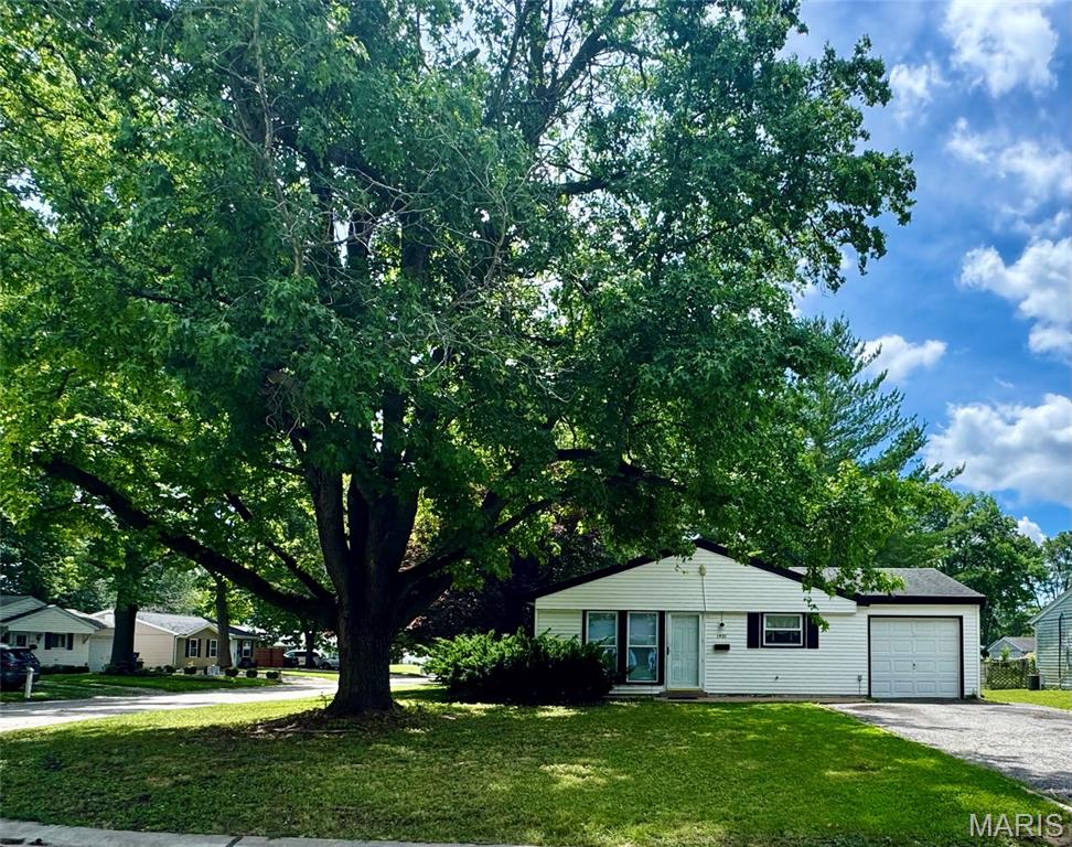 Move-in Ready & Nicely Updated! This Charming 4 Bedroom & 1 Bath Ranch sits on a desirable corner lot and offers great curb appeal from the moment you arrive! Inside, you'll find fresh paint, newer laminate flooring, updated light fixtures, ceiling fans and new blinds throughout! The Inviting Kitchen & Dining Area features new laminate flooring, and fresh paint! Kitchen is accented with wonderful cabinet & counter space, and all appliances stay! The Updated Bath includes a newer vanity, updated lighting, and fresh paint, adding to the home's modern appeal. Step outside to enjoy the backyard patio, perfect for relaxing or entertaining. A one car garage provides added convenience! With occupancy already passed, this home is truly move-in ready and waiting for its new owners! Don't miss your opportunity to make this adorable, updated ranch your next home!