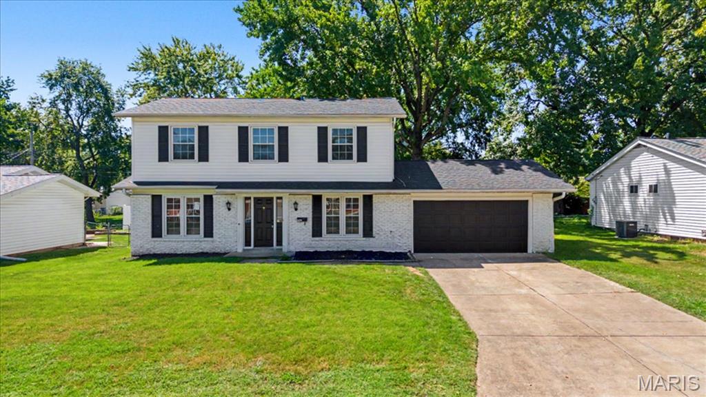 Completely remodeled from top to bottom, this stunning 4-bedroom, 2.5-bath home is truly move-in ready! The beautifully renovated interior features a brand-new kitchen with stylish finishes, updated bathrooms, new flooring throughout, fresh paint, modern lighting, and updated fixtures. Major improvements provide peace of mind, including a roof that's only 2 years old, replacement of the main plumbing stack, new basement windows, a new French door to the patio, and a new exterior door from the kitchen to the backyard. The finished lower level offers additional living and entertaining space and has been enhanced with a drain tile system and sump pump backed by a transferable warranty. Outside, enjoy the spacious backyard and rear patio, which has been professionally mud-jacked for improved stability and enjoyment. Conveniently located near schools, shopping, dining, and major highways, this home combines modern updates with valuable mechanical and structural improvements. All that's left to do is move in and enjoy!
