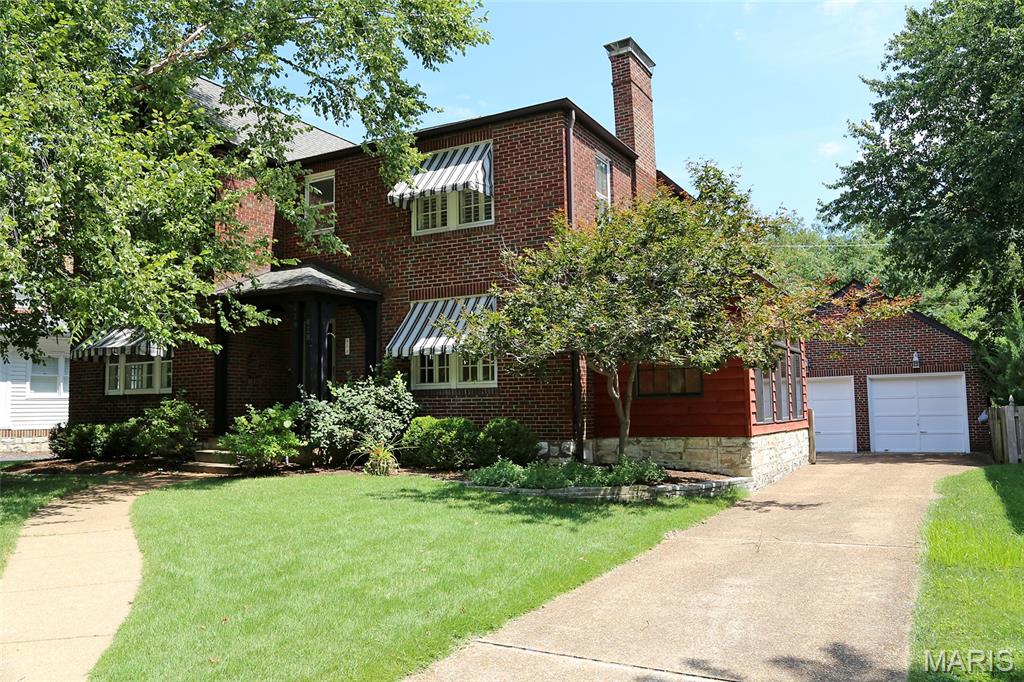 Welcome to this beautifully maintained 1920s home offering more than 3,000 square feet of living space, where historic character, exceptionally spacious rooms, flexible living areas, inviting outdoor space, and an outstanding University City location create the rare opportunity to rent a true home rather than simply a rental.

A gracious center-hall floor plan, hardwood floors and generously sized rooms give this home a wonderful sense of space. The large living room features a gas fireplace, built-in bookcases and access to one of the home’s most distinctive spaces—a light-filled sunroom surrounded by windows, including dramatic arched floor-to-ceiling windows.  The main level also offers a large formal dining room and an eat-in kitchen with stainless appliances, a butler’s pantry and separate walk-in pantry. A convenient powder room completes the first floor.

Upstairs are three exceptionally spacious bedrooms, including an oversized primary bedroom spanning the depth of the home. The second floor also features a charming full bath with marble countertop, mosaic tile flooring and beautiful original architectural details.

The partially finished walk-up basement provides valuable additional living space with a large recreation room, full bath with shower, and laundry.

Outside, enjoy a private landscaped backyard with a stone patio, in-ground irrigation and landscape lighting. An oversized detached two-car brick garage offers not only parking, but a workshop area and additional attic storage.

Rent includes association fee, water, sewer, sprinkler system-open/close/maintained and biannual HVAC service.  Application required. Immediate occupancy available.