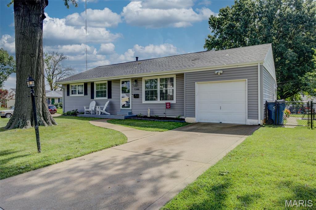 Don’t miss your chance to own this move-in ready 3 bedroom, 1.5 bath home. You will love being greeted by open concept living upon entry. The beautifully updated kitchen is the centerpiece of the home. Just off the kitchen is a bonus room that’s perfect for a home office, playroom, or cozy second living area. The finished lower level offers a ton of useable living space with a massive rec room, convenient half bath, and generous storage space. Outside, you’ll love the flat, fully fenced backyard. The attached 1 car garage adds everyday convenience. From the flexible floor plan to the thoughtful updates and abundant living space, this home checks all the boxes. Located in the heart of Affton!